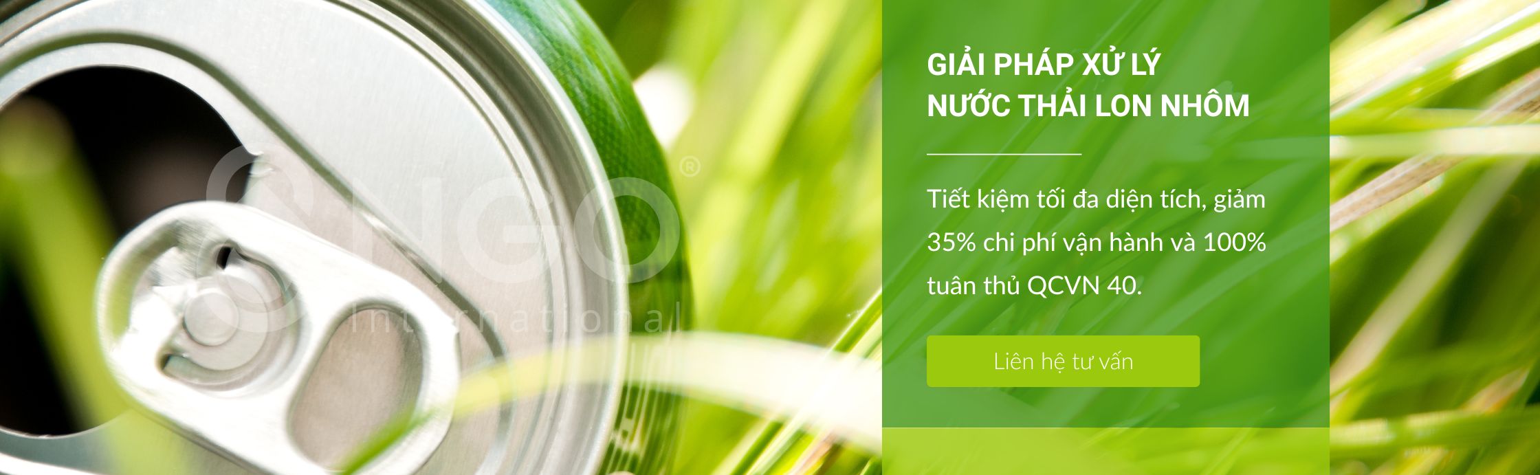 HỆ THỐNG XỬ LÝ NƯỚC THẢI SẢN XUẤT BAO BÌ NHÔM